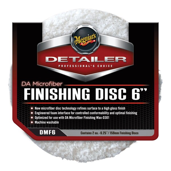 Refines Surface To High Gloss Finish Microfiber 6 Diameter Set Of 2